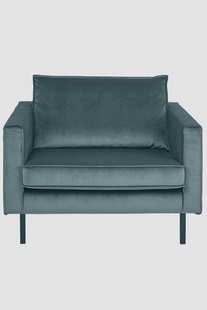 Amsterdam velvet loveseat grijs blauw Amsterdam velvet loveseat grijs blauw