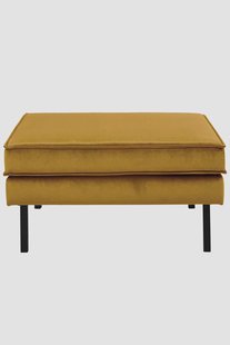 Amsterdam velvet hocker juke oker