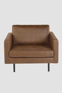 Amsterdam leer clean loveseat bruin Amsterdam leer clean loveseat bruin