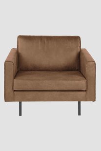 Amsterdam leer outside loveseat bruin