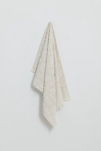 Handdoek met all over bloemenprint