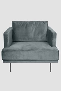 The Duchess velvet loveseat Juke grijs