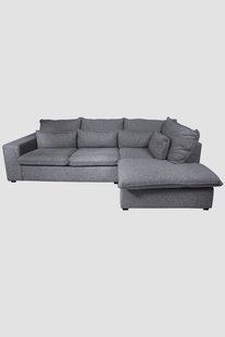 Baron bank 2.5-zits lounge rechts Unit dark grey