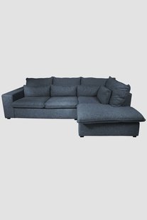 Baron bank 2.5-zits lounge rechts Unit donkerblauw melee