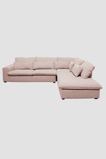 Baron bank 3.5-zits lounge rechts Baqueira roze karamel melee