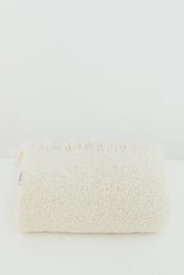 Ecru sprei teddy (130x180 cm)