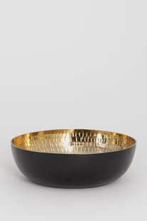 Goudkleurige aluminium schaal small