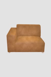 Earl velvet 1.5-zits bank arm links Juke oker