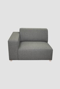 Earl 1.5-zits bank arm links Forward dark grey