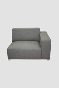 Earl 1.5-zits bank arm rechts Forward dark grey