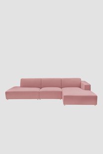 Earl 4-zits bank chaise longue rechts otto longue rechts Unit magnolia