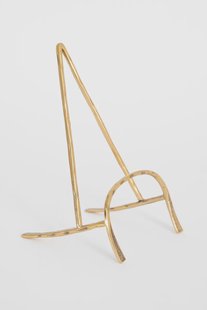 Goudkleurige messing standaard