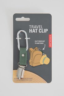 Kikkerland travel hat clip