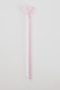 Roze roerstaafje met hartje