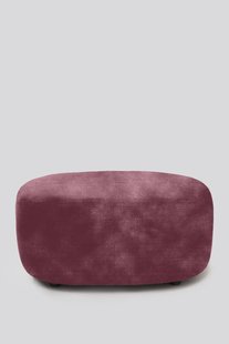 Empress velvet hocker Juke wine red