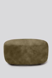 Empress velvet hocker Juke brons