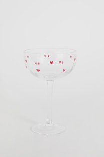 Champagneglazen met hartjes