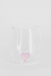 Waterglazen met hartje