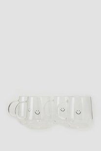 Theeglas met smiley