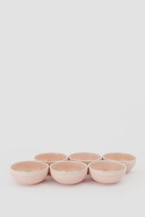 Ontbijtkom lichtroze reactive glaze funky