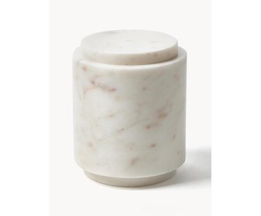 Marmeren opbergpot Simba, H 14 cm