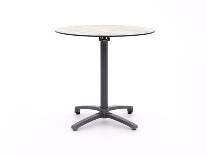 Bellagio Canzo klaptafel ø 80cm (h:73cm) - Laagste prijsgarantie!