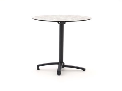 Bellagio Canzo klaptafel ø 80cm (h:73cm) - Laagste prijsgarantie!