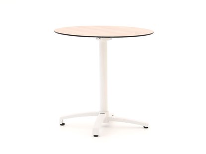 Bellagio Canzo klaptafel ø 80cm (h:73cm) - Laagste prijsgarantie!