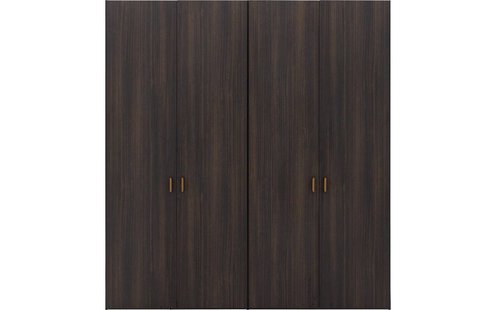 Goossens Kledingkast Ambra, Kledingkast 203 cm breed, 220 cm hoog, 4x draaideur