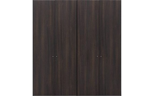 Goossens Kledingkast Ambra, Kledingkast 203 cm breed, 220 cm hoog, 4x draaideur