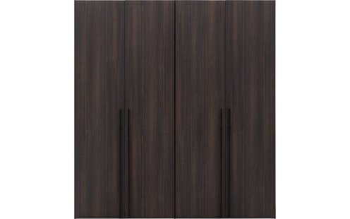 Goossens Kledingkast Ambra, Kledingkast 203 cm breed, 220 cm hoog, 4x draaideur