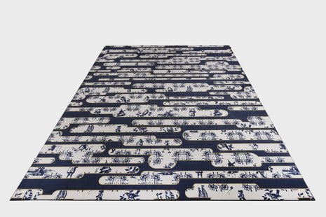 Moooi Carpets - Vloerkleed Dutch Sky Blue Low Pile -