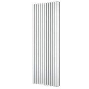 Plieger Siena designradiator verticaal dubbel 1800x606mm 2030W wit structuur 7253151