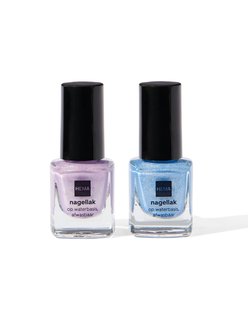 HEMA Nagellak Kids Op Waterbasis - 2 Stuks (multi) HEMA Nagellak Kids Op Waterbasis - 2 Stuks (multi)