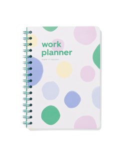 HEMA Werkplanner met spiraal 21x15