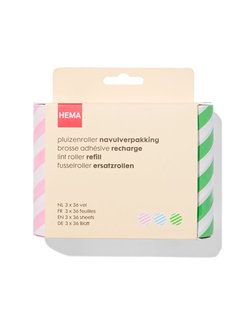 HEMA Navulling pluizenroller - 3x36 vel