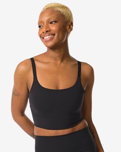 HEMA Niet voorgevormde top zonder beugel - ultimate comfort zwart (zwart)