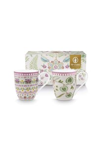 Pip Studio Lily & Lotus Set/2 Mokken XL Lila 450ml