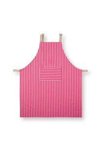 Pip Studio Stripes Keukenschort Roze