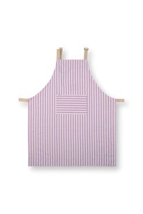 Pip Studio Stripes Keukenschort Lila