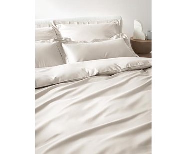Katoensatijnen dekbedovertrek Premium