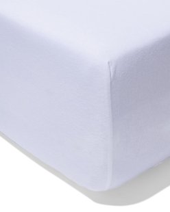 HEMA Boxspring matrasbeschermer molton 90x200cm (wit)