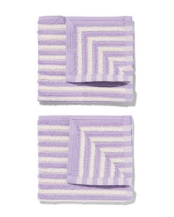 HEMA Vaatdoekjes 30x30 Katoen Lila - 2 Stuks (lila) HEMA Vaatdoekjes 30x30 Katoen Lila - 2 Stuks (lila)