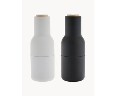 Zout &amp; pepermolen Bottle Grinder met beukenhouten deksel, 2-delig
