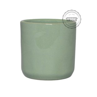 Gresnovo - koffie-/cappuccinomok Organica Vert Lichen - handgemaakt in Portugal - 8 cm