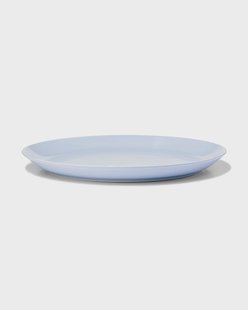 HEMA Dinerbord Ø26cm Tafelgenoten new bone blauw (lichtblauw)