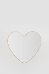 Kleine gouden hartjes spiegel