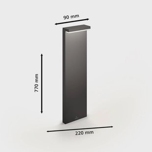 Philips LED tuinpadverlichting Bustan UE, 2.700 K