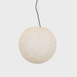 QAZQA Moderne buiten hanglamp grijs 45 cm IP44 - Nura