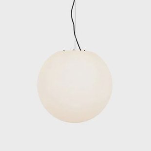 QAZQA Moderne buiten hanglamp wit 45 cm IP44 - Nura